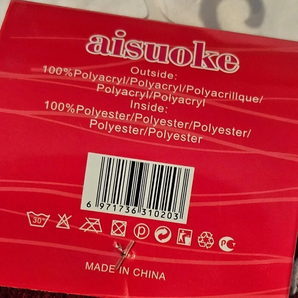 Aisuoke Holiday Slipper‎ Socks NWT